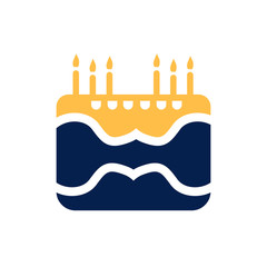 sweet cake icon from party collection