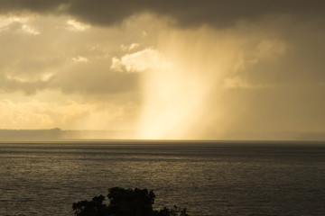 Obraz premium El mar en el sur de Chile