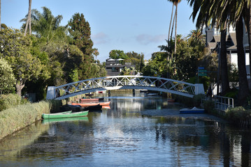 Bridge over the Venice Canals