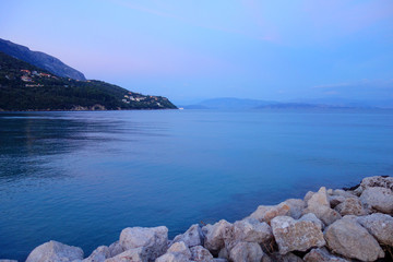 Beach in Ipsos Greece