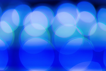 Abstract background of blurred colorful Led lights.