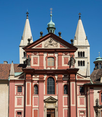 Fototapeta na wymiar Historical buildings Praga