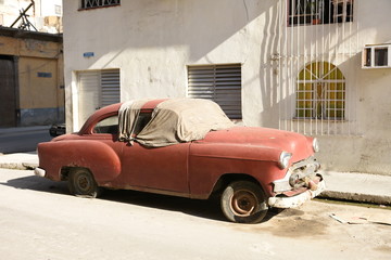 Autowrack in Havanna