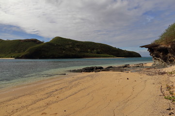 Ciel majestueux, plage de rêve