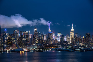 Obraz premium New York Skyline at Night