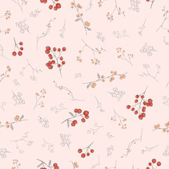 floral autumn pattern
