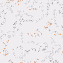 floral autumn pattern