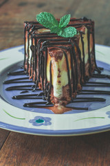 rebanada de pastel