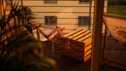 balcony - decor - warm atmosphere