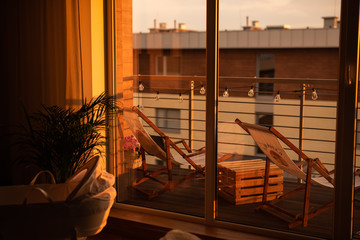 balcony - decor - warm atmosphere