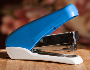 Blue stapler