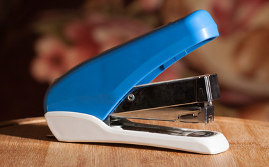 Blue stapler
