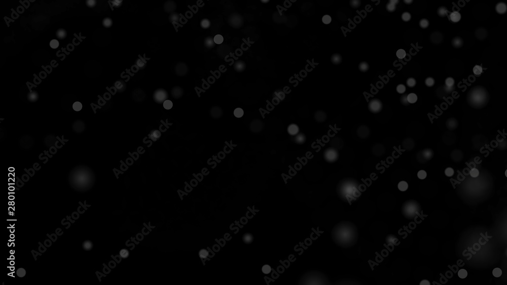 Poster Abstract background of dust particles. Illustration of the cosmos. 3d rendering.