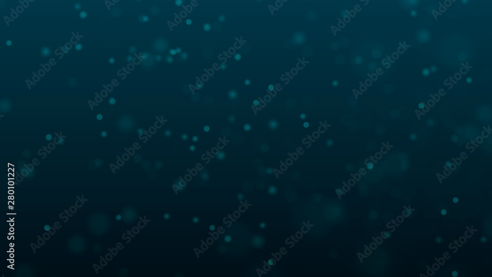 Poster Abstract background of dust particles. Illustration of the cosmos. 3d rendering.
