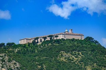 Fototapeta na wymiar Klasztor na Monte Cassino