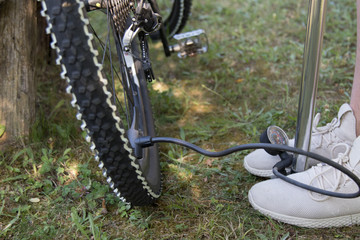 bicycle wheel with air bowl