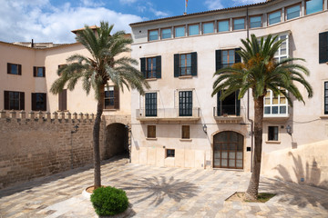 Fototapeta na wymiar Historic centre of Palma de Mallorca