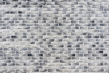 Gray brick wall background inside of the room