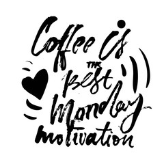 Coffee hand lettering for your design