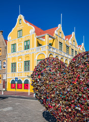 Views around the capital of Curacao a caribbean island