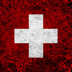 Flag of Swiss.