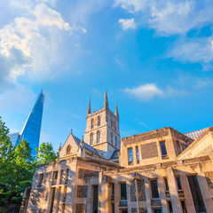 Fototapeta na wymiar Southwark Cathedral in London, UK