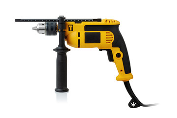 drill on white background