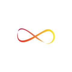 Infinity icon design logo vector template