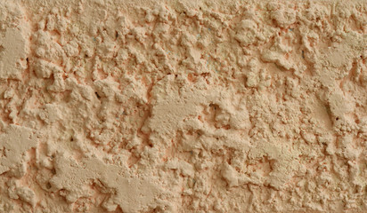 Creamy rough cement wall texture background