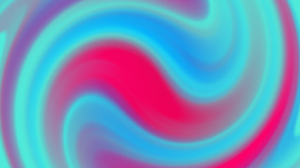 modern liquid gradient swirl background. Wave fluid flowing colors motion effect, holographic abstract background. 3d illustration.