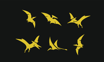 dino logo icon designs © Alpha Vector