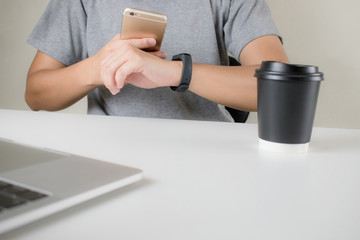 Compare activities and check smart watches with smartphones.