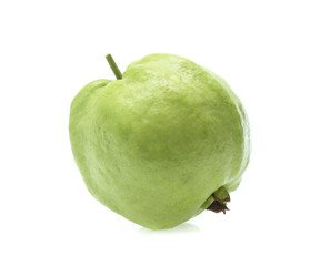 Fresh guava isolated on a white background