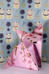origami of fox