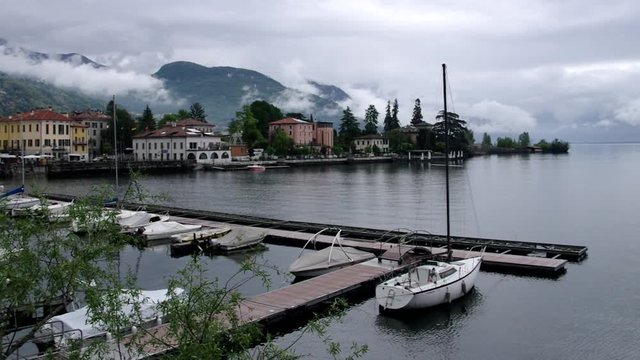 Dongo am Comer See in Italien