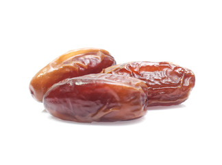 Dates isolated on white background