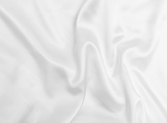 White satin fabric texture background