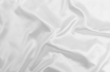 White satin fabric texture background