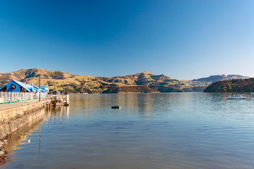 Akaroa Harber,South Island New Zealand