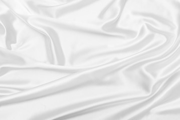 White satin fabric texture background