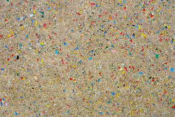 Texture of urban old cement walls, concrete structure closeup background