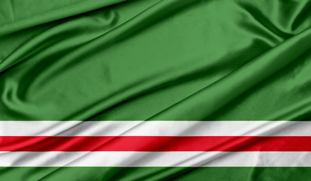 Chechen republic of ichkeria flag