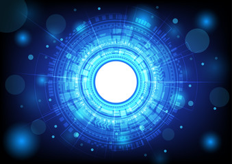 Abstract technology background. digital technology concept. vector illustration.