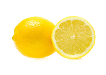 lemon isolated on white background