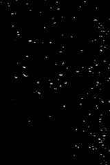 Texture of falling snow as a background or as a multiply overlay in photo editing
