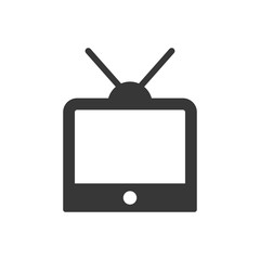 Television set icon