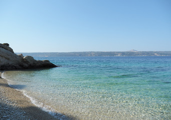 Fototapeta na wymiar Greece Crete Island Kalami beach