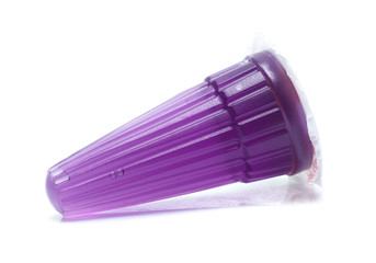 Sweet colored jelly isolated on white