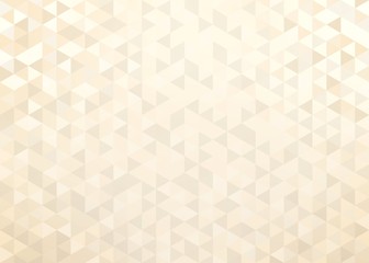 Crystal beige pastel brilliance background. Mosaic pattern.