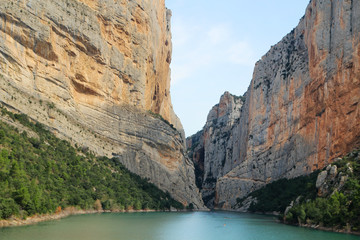 Fototapeta na wymiar Congost de Mont Rebei, Spain 
